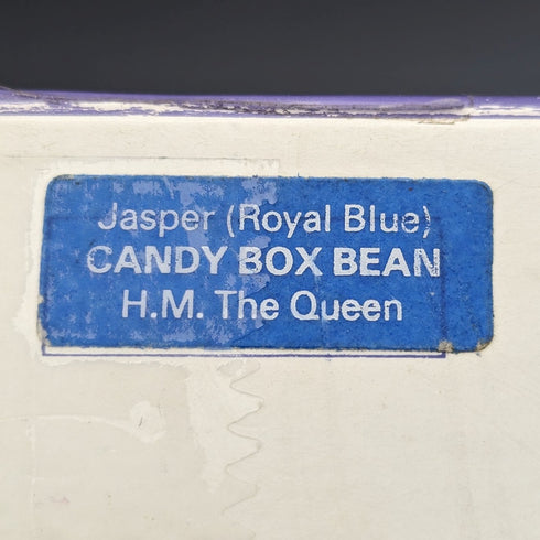 1977 Wedgwood Queen Elizabeth Jubilee Candy Box Pair Royal Blue